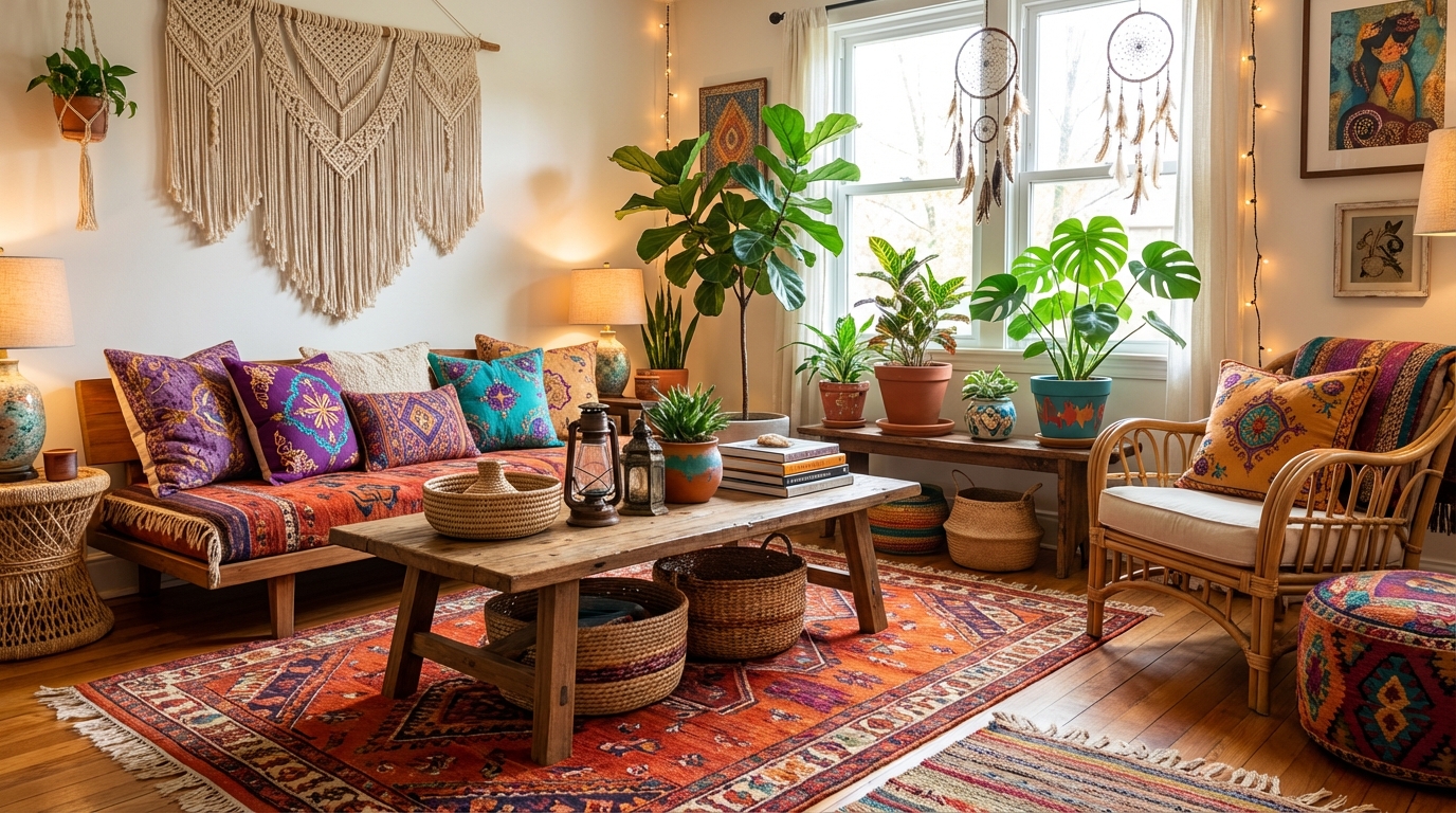 découvrez l'essentiel du style hippie boho pour une décoration bohème réussie, avec des astuces, des couleurs chaudes et des accessoires naturels pour un intérieur plein de charme et de convivialité.