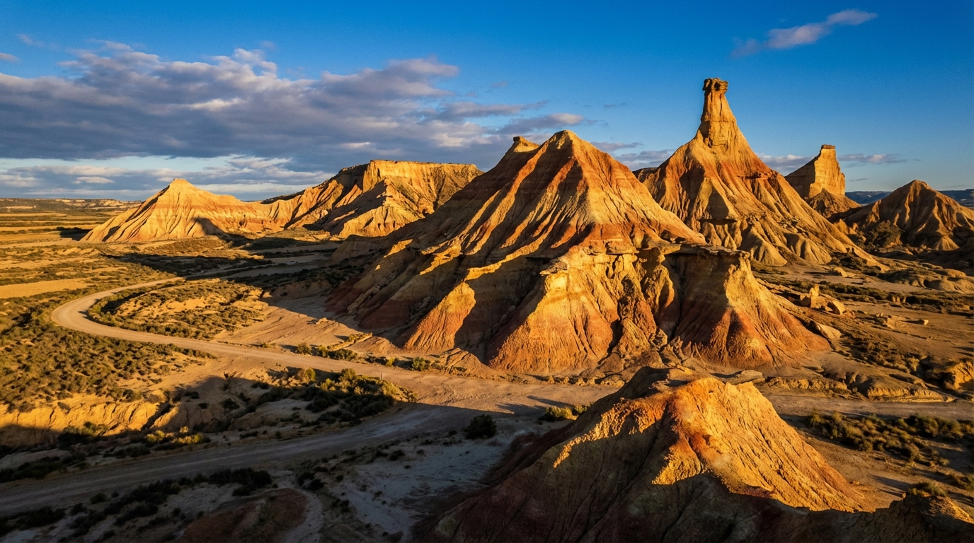 explorez les paysages exceptionnels des bardenas reales, un désert semi-aride offrant une richesse naturelle remarquable et des panoramas à couper le souffle.