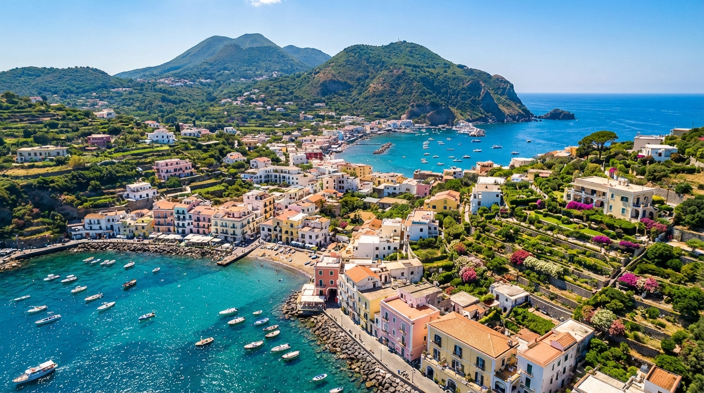 explorez les merveilles naturelles et culturelles d'ischia, une île splendide offrant paysages époustouflants, sources thermales, patrimoine historique et traditions authentiques.