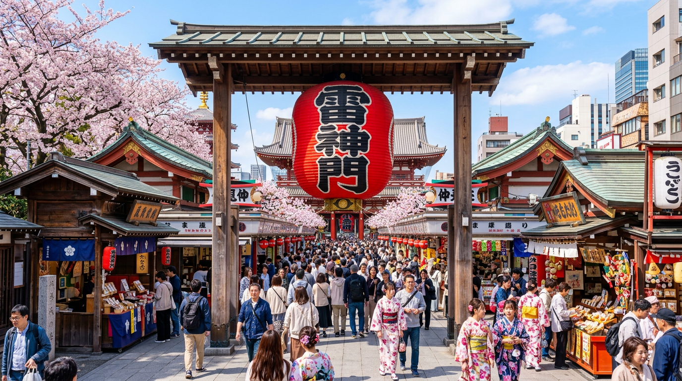 explorez asakusa, un quartier emblématique de tokyo, grâce à notre guide complet qui vous révèle les meilleurs sites, activités et conseils pour une visite inoubliable.