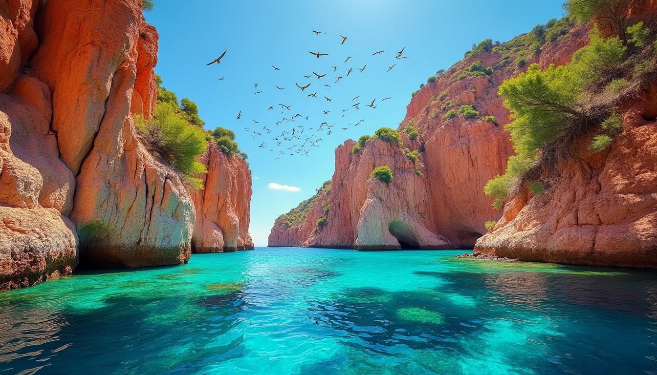 explorez la réserve naturelle de scandola en corse, un site exceptionnel riche en biodiversité, paysages magnifiques et trésors naturels préservés.