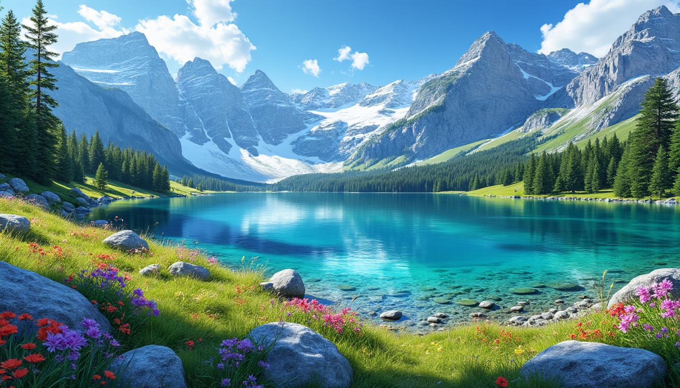 découvrez le lac d'oô, un joyau naturel niché dans les pyrénées, parfait pour les amoureux de la nature et les amateurs de randonnée.