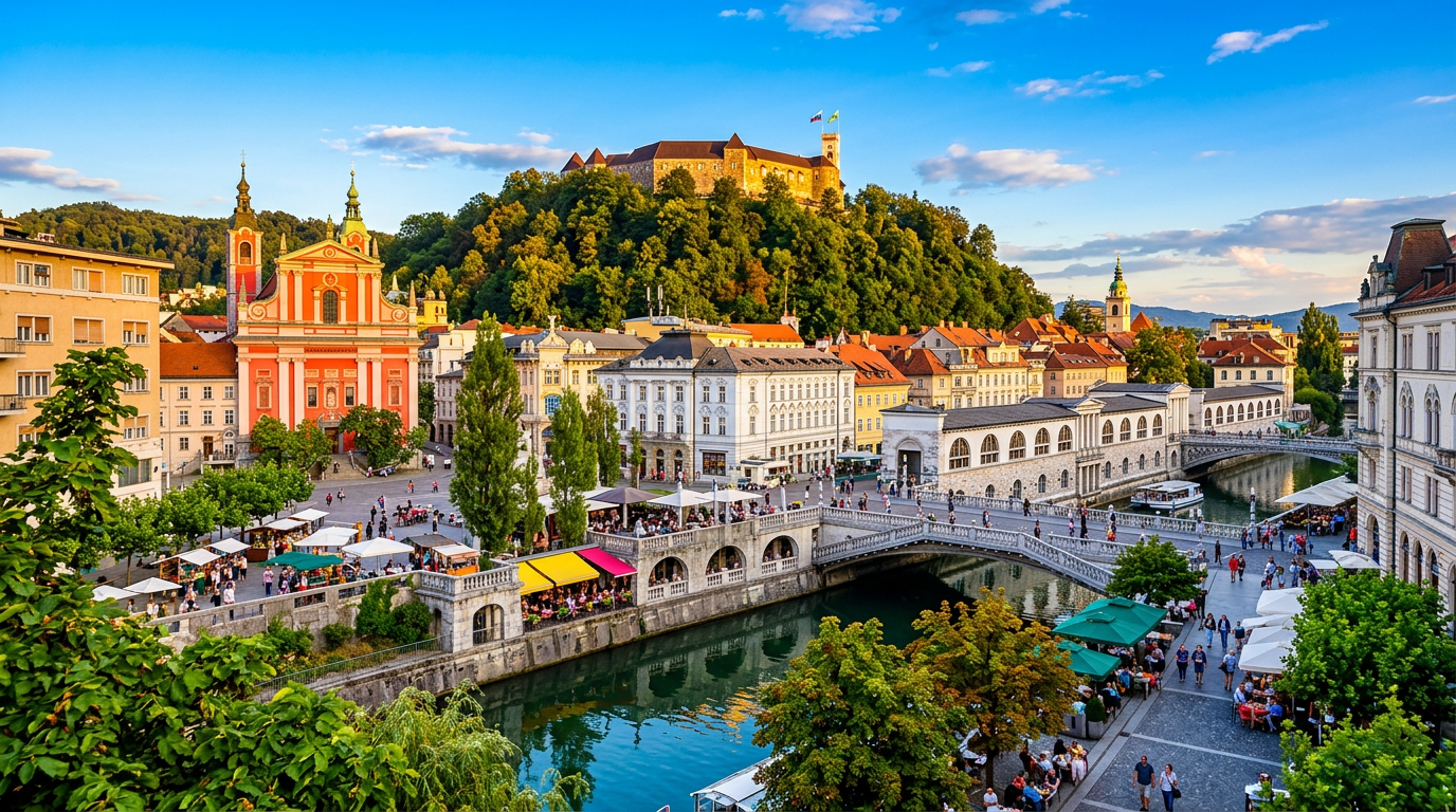 explorez ljubljana, la capitale charmante de la slovénie, avec ses ruelles pittoresques, son riche patrimoine culturel et son ambiance accueillante.