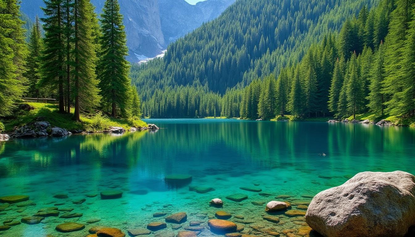 explorez blausee, un joyau naturel enchanteur en suisse, réputé pour son lac cristallin et ses paysages pittoresques. idéal pour une escapade nature inoubliable.