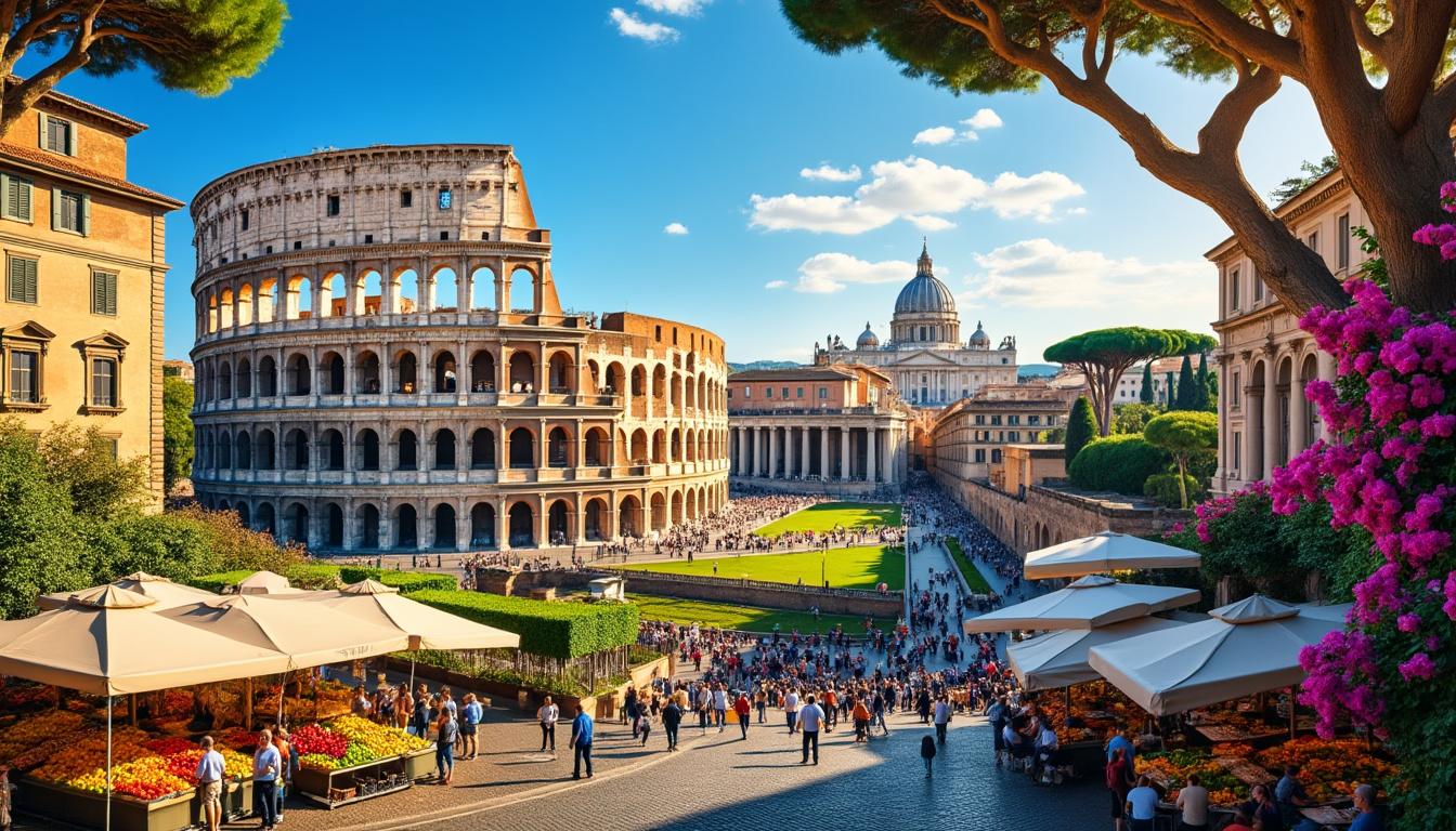 découvrez les incontournables de rome : sites historiques, monuments célèbres, activités incontournables et conseils pour profiter pleinement de la ville éternelle lors de votre visite.