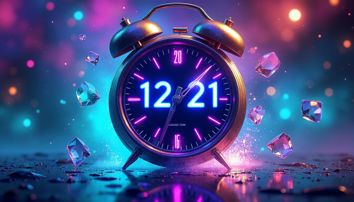 découvrez la signification de l'heure miroir 12h21 et apprenez à interpréter ses messages cachés pour mieux comprendre ses signes dans votre vie.