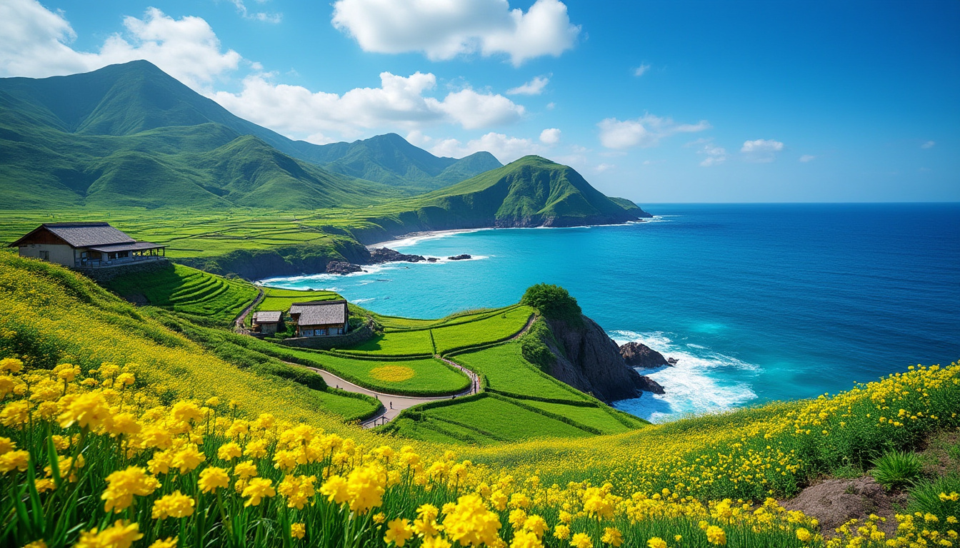 explorez l'île de jeju avec notre guide complet pour un voyage inoubliable : attractions, conseils pratiques et découvertes uniques au cœur de cette destination idyllique.