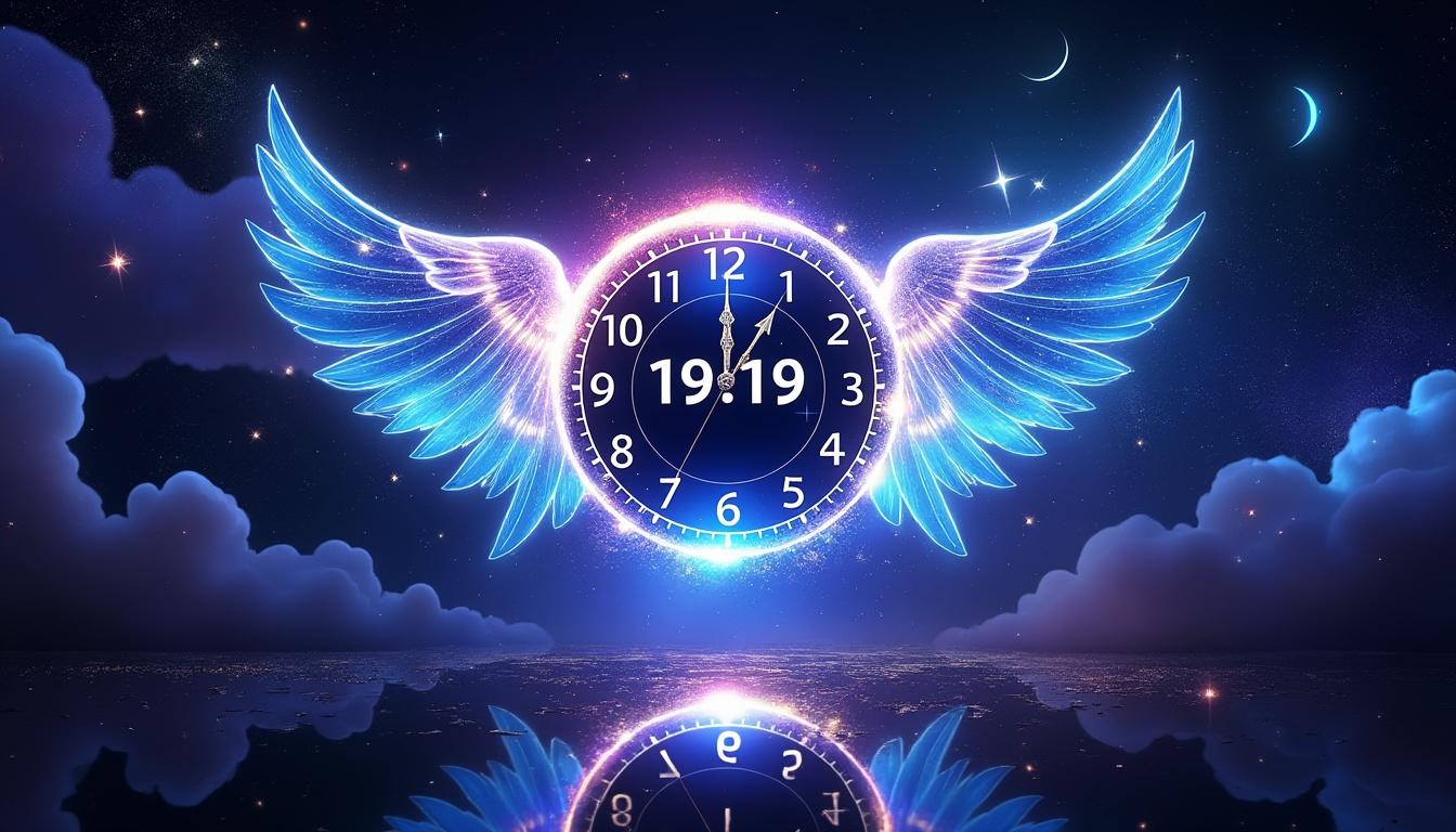 découvrez la signification et l'interprétation de l'heure miroir 19h19, un moment chargé de messages et de synchronicités à ne pas manquer.