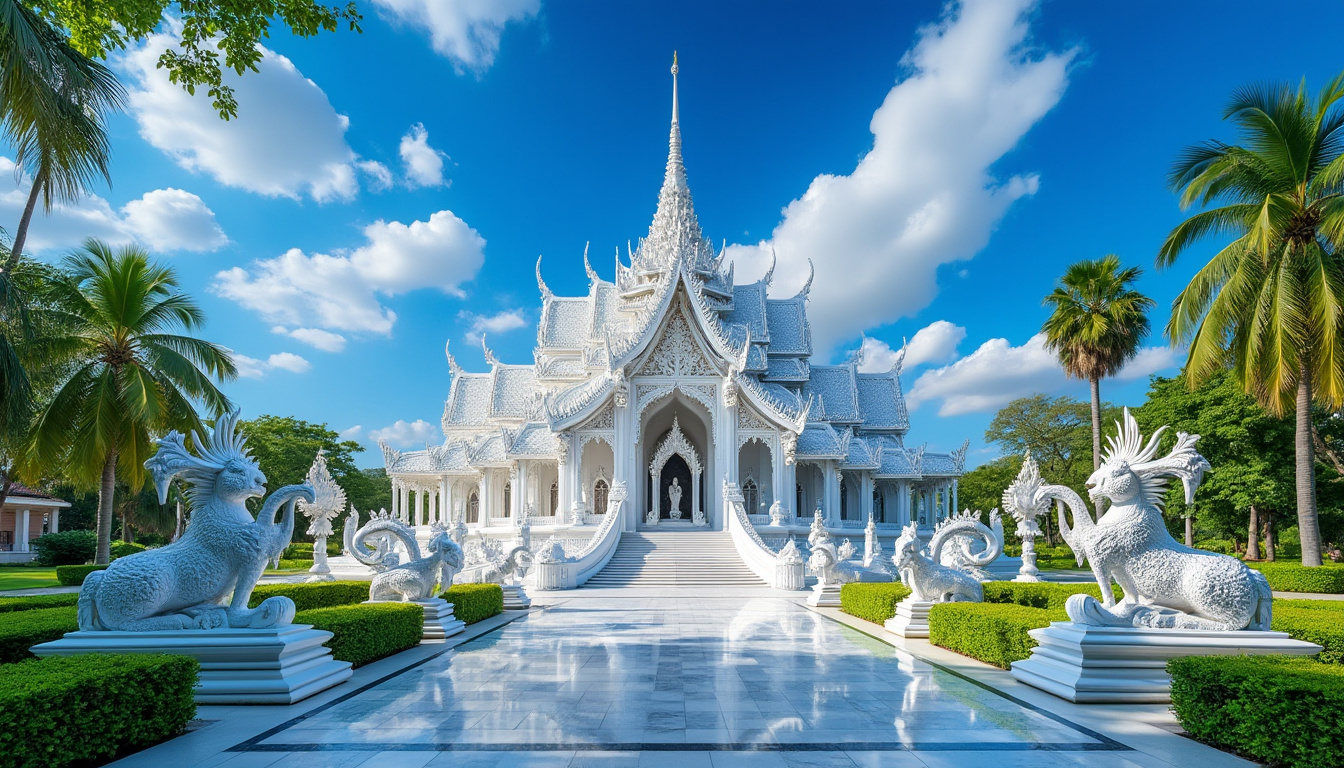 explorez le white temple de chiang rai en thaïlande, découvrez son histoire fascinante et ses curiosités uniques lors de cette visite incontournable.