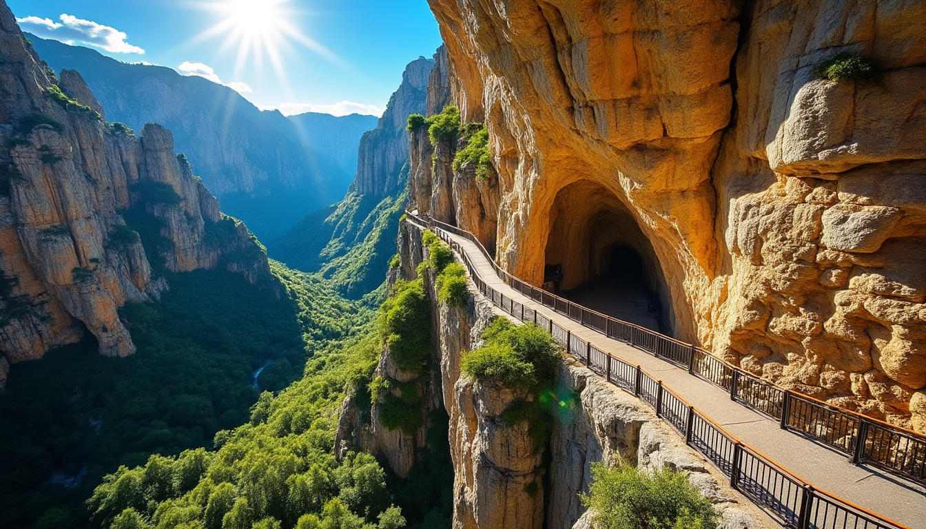 découvrez le camino del rey, une aventure spectaculaire offrant des vues à couper le souffle et une expérience unique en pleine nature. à ne pas manquer pour les amateurs de sensations fortes et de paysages grandioses.