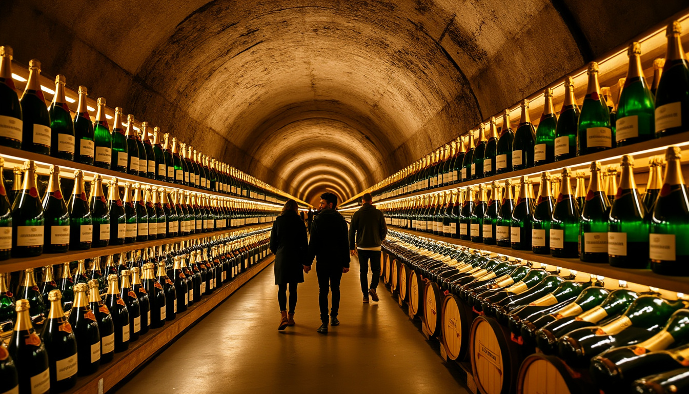 découvrez les caves de champagne taittinger à reims et vivez une expérience unique alliant histoire, tradition et dégustation d'exceptions.