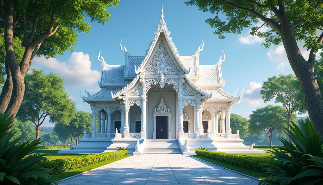 explorez le temple blanc, un chef-d'œuvre architectural unique alliant tradition et modernité, et découvrez ses détails artistiques fascinants.