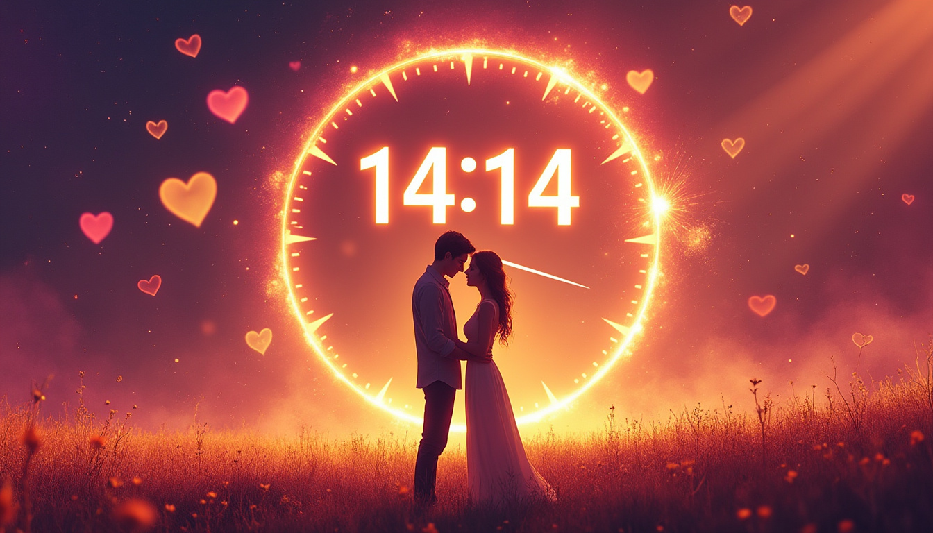 découvrez la signification de 14h14 en amour et pourquoi cette heure miroir est porteuse de messages importants pour votre vie sentimentale.