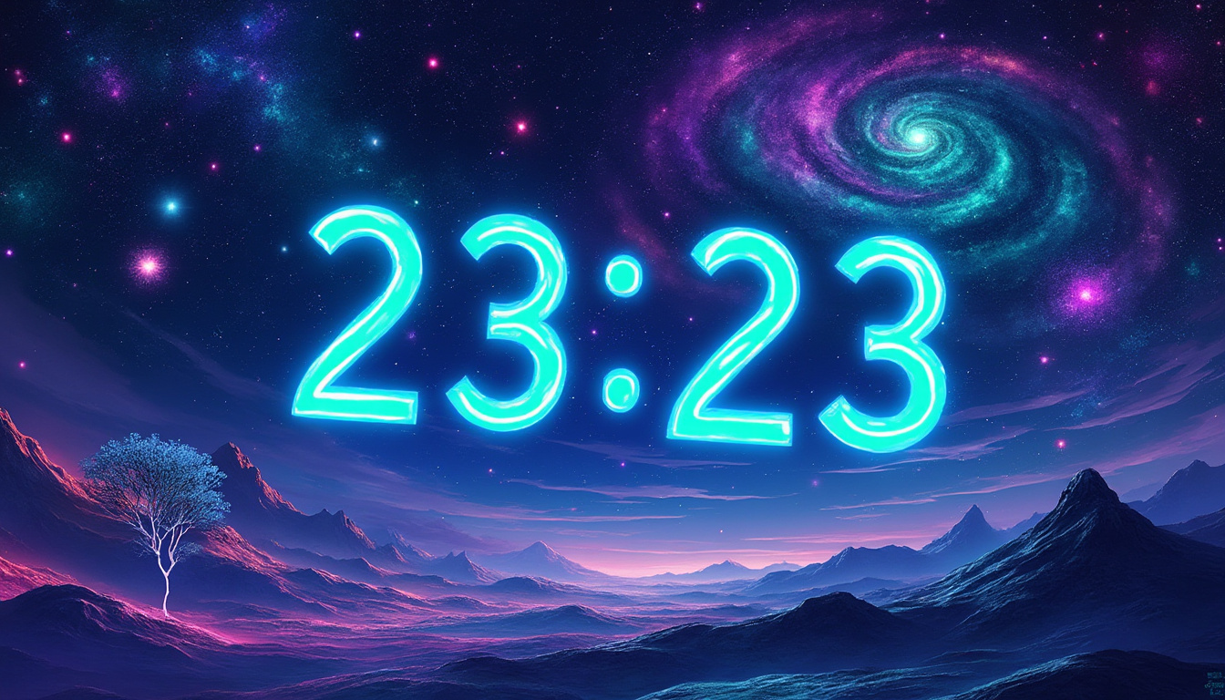 découvrez la signification de l'heure miroir 23h23 et explorez ses différentes interprétations symboliques et spirituelles.
