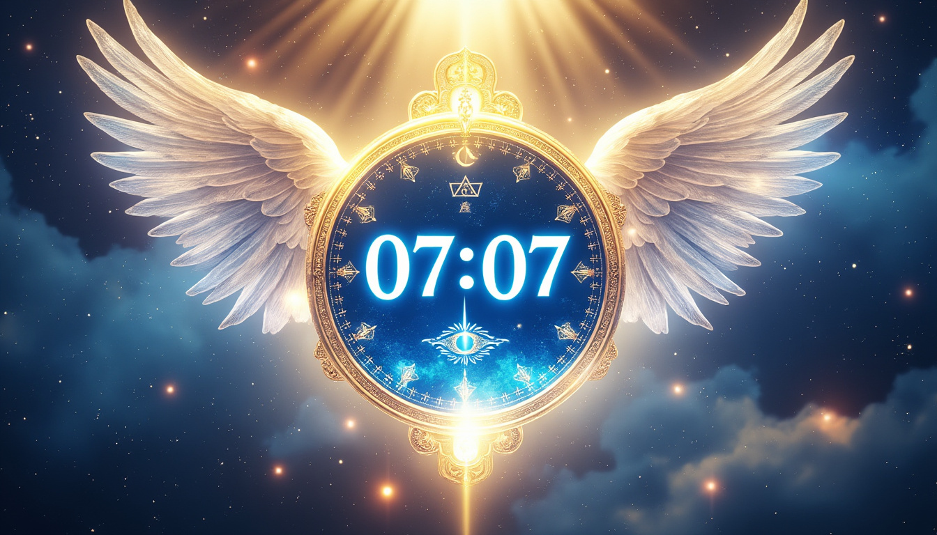 découvrez la signification de l'heure miroir 07h07 et apprenez à interpréter ce signe mystérieux pour mieux comprendre les messages de l'univers.